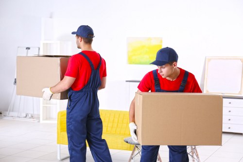 Clean and professional storage units with neatly arranged items