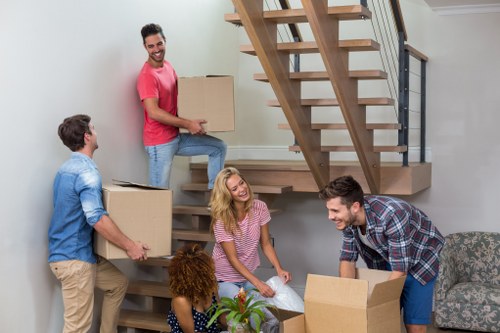 Professional packing services in Highamspark preparing household boxes