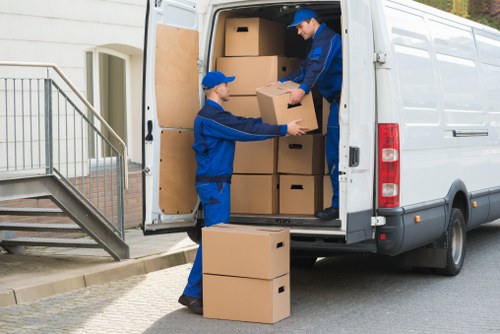 Warehouse storage facility representing ethical business operations