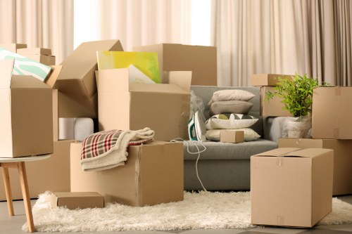 Local moving service helping with a residential relocation in Highamspark