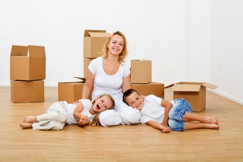 Preparation for house removals and packing in Highamspark